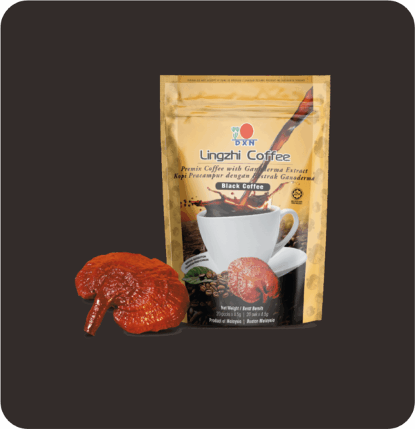 Lingzhi Black Coffee 2 in 1